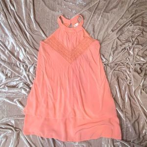 Altar’d state coral high neck dress